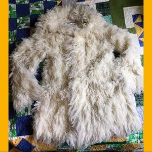 🦋1970s Crissa Cotique Faux Fur Vintage coat 🧥
